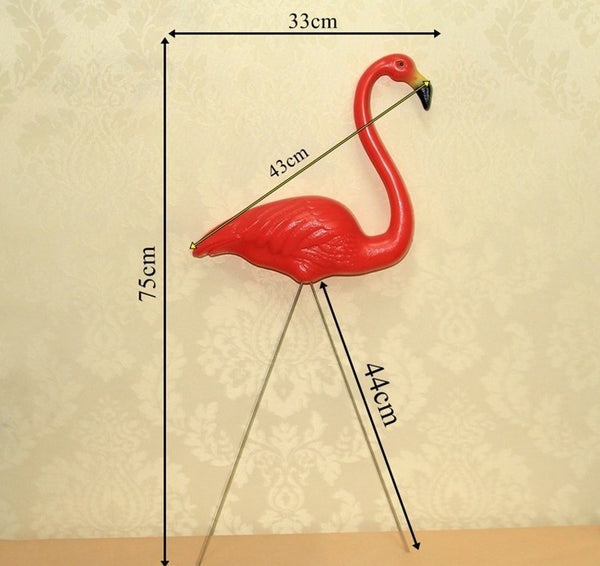 Red Flamingo Garden Ornament